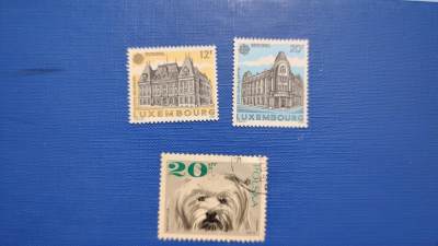 一月邮币社第三十四期拍卖国际邮票专场 - 卢森堡建筑套票