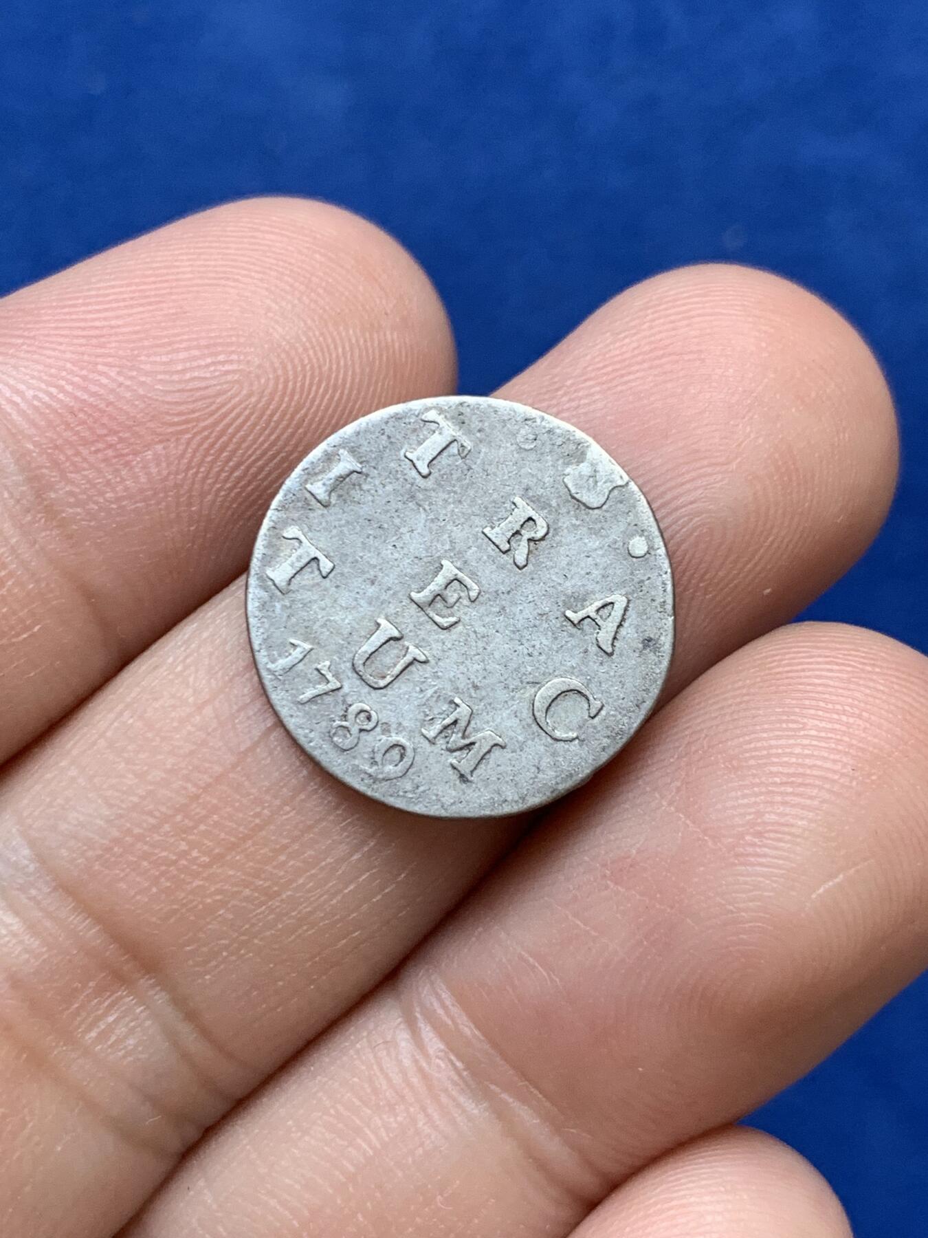 《竞宝斋》第289场- 周日，周一，周二 3场连拍 （全场包邮） 荷兰1789年2S银币 海上马车夫强盛时期的见证