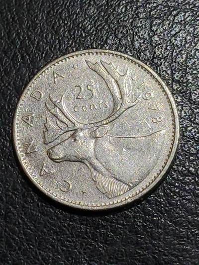 世界各国散币捡漏专场4期 - 1978年加拿大训鹿25分