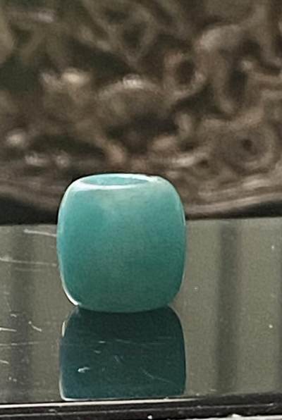 加人气场3:邮票及杂项 - 天阿石珠，文化期，尺寸1*0.9厘米