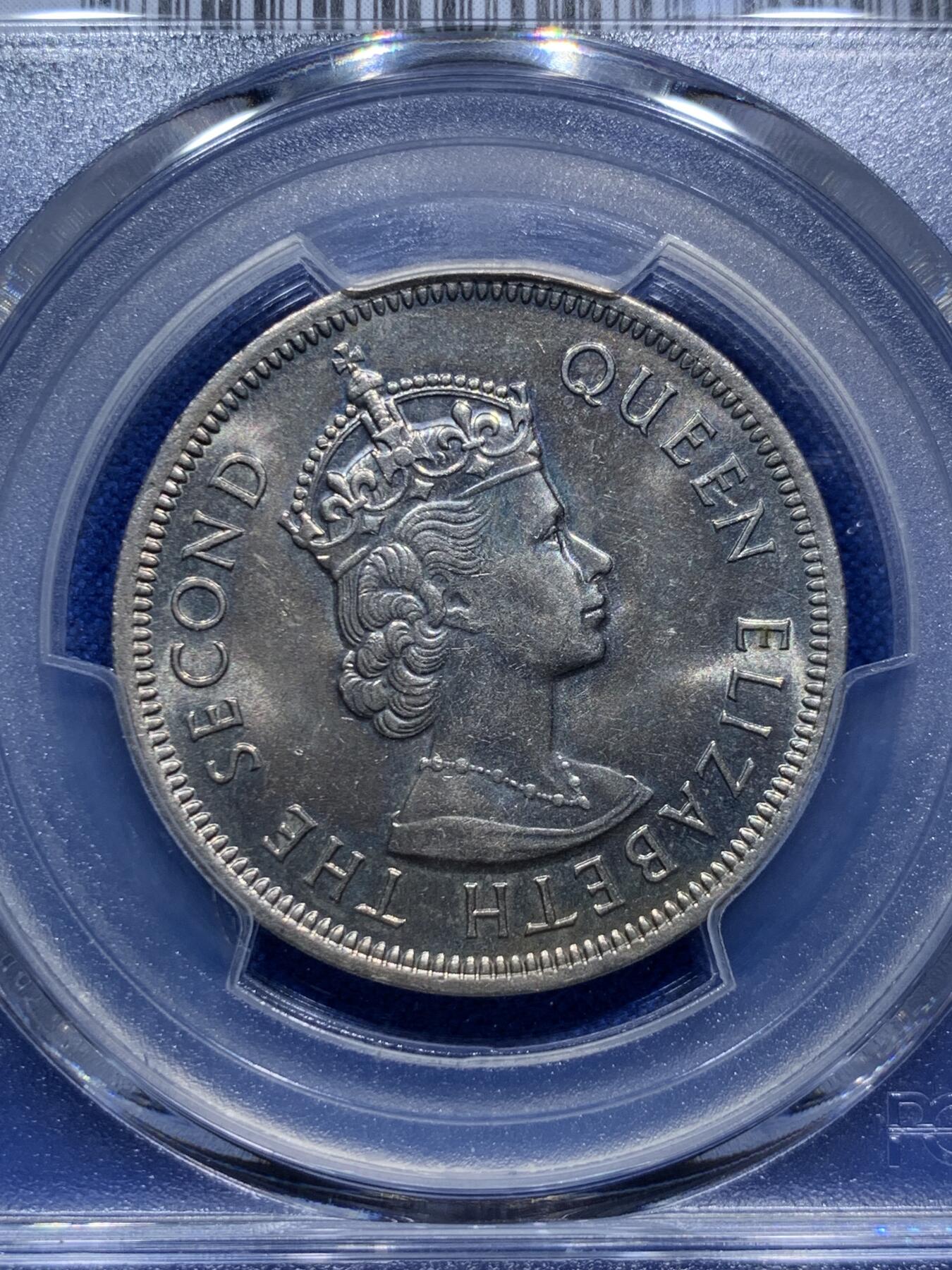 《竞宝斋》第290场- 周日，周一，周二 3场连拍 （全场包邮） PCGS MS65 香港1974大一圆 大热品种 两面转光 狮子面光尤为漂亮 值得关注