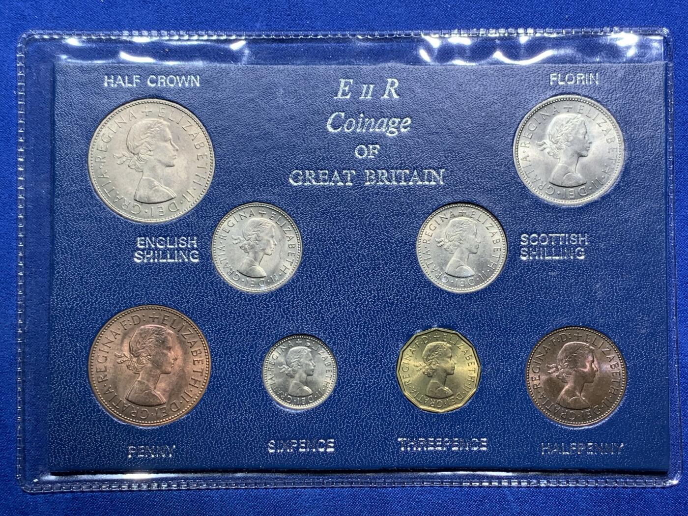 《竞宝斋》第290场- 周日，周一，周二 3场连拍 （全场包邮） 英国套币 伊丽莎白二世