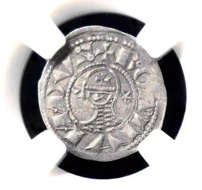 十字军东征时期银币国王Bohemund四世或五世发行安条克城凝绿轩77-49 - 十字军东征时期银币国王Bohemund四世或五世发行安条克城凝绿轩77-49