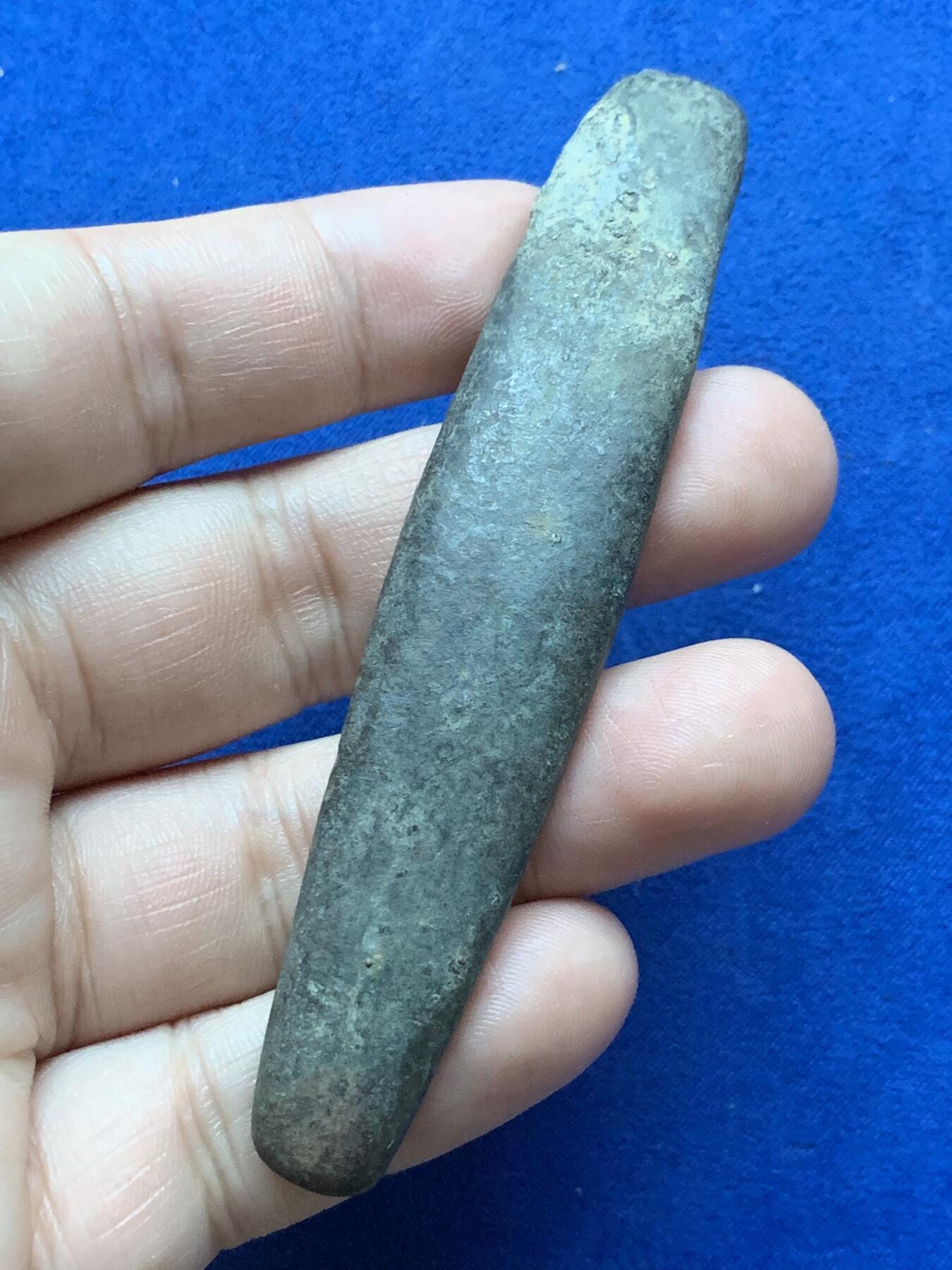 《竞宝斋》第290场- 周日，周一，周二 3场连拍 （全场包邮） 泰国 暹罗国 素可泰王朝 大型虎舌铜条 元末明初 400年历史 重量60.94克