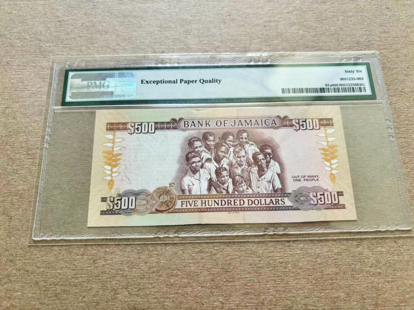 【Blue Auction】✨世界纸币精拍第510期【精】  【无47】牙买加 2012年500元 PMG66EPQ 