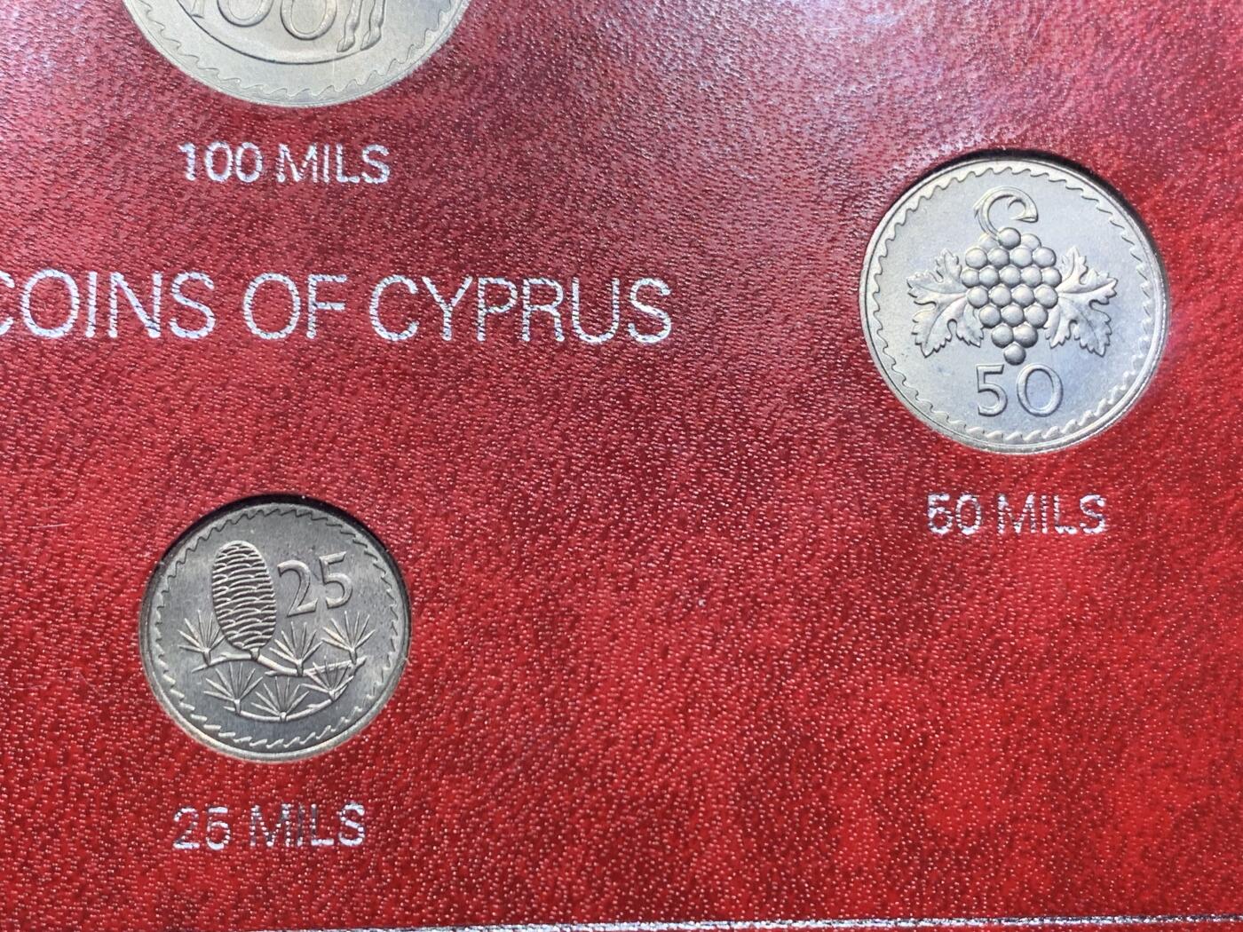 《竞宝斋》第290场- 周日，周一，周二 3场连拍 （全场包邮） 1974塞浦路斯4枚装套币 英联邦经典套币 unc品