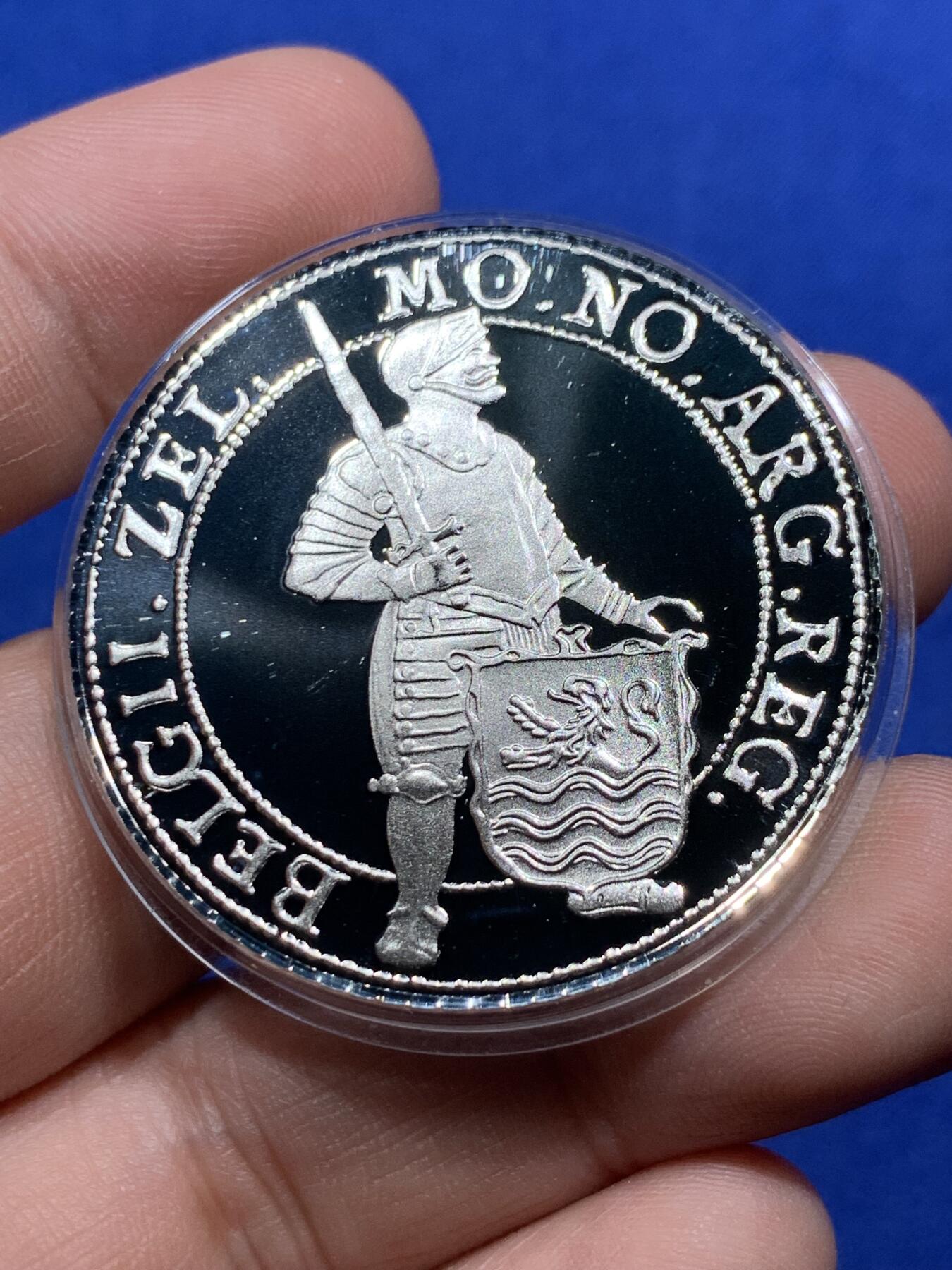 《竞宝斋》第290场- 周日，周一，周二 3场连拍 （全场包邮） 荷兰1995年1杜卡特银币