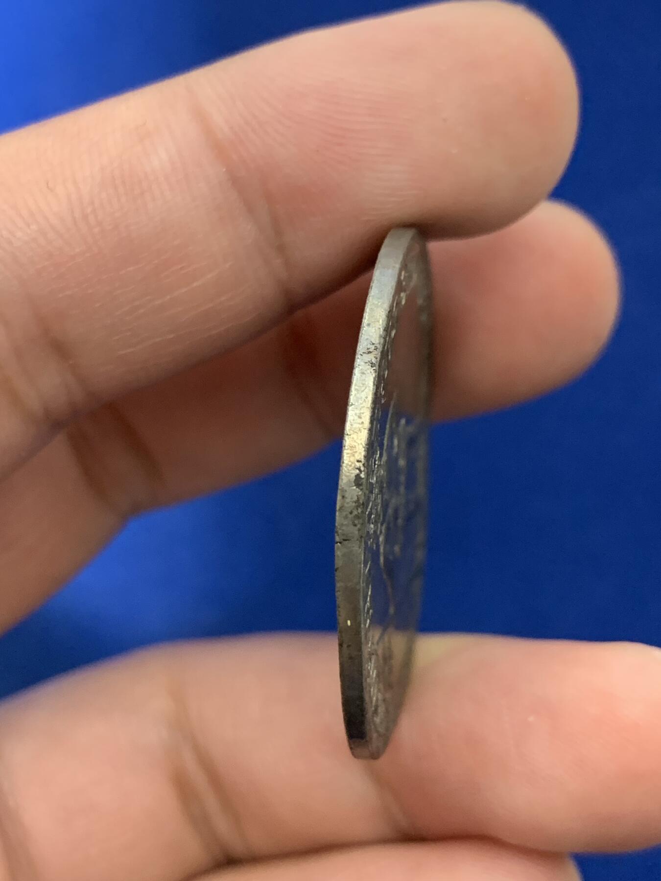 《竞宝斋》第290场- 周日，周一，周二 3场连拍 （全场包邮） 1723德国布伦斯维克-隆伯格-卡伦伯格-汉诺威野人2/3泰勒银币 这个时期币工艺问题有弧度 需要注意