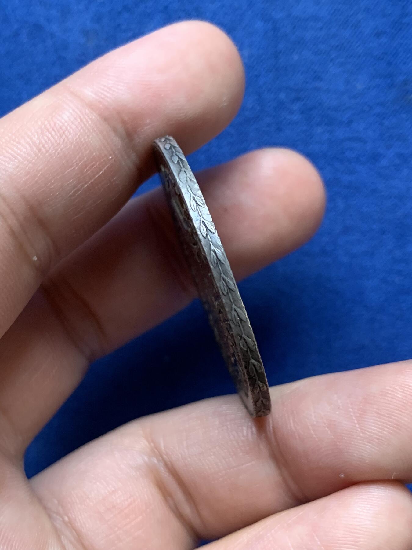 《竞宝斋》第290场- 周日，周一，周二 3场连拍 （全场包邮） 意大利卢卡1805年5法郎银币