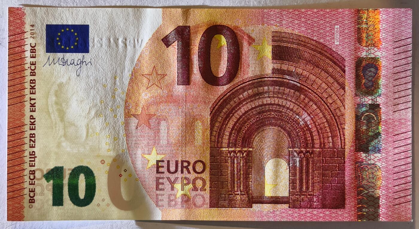 紫瑗钱币——第391期拍卖——纸币场 欧元 西班牙 2014年 圣天使桥 10欧元 UNC