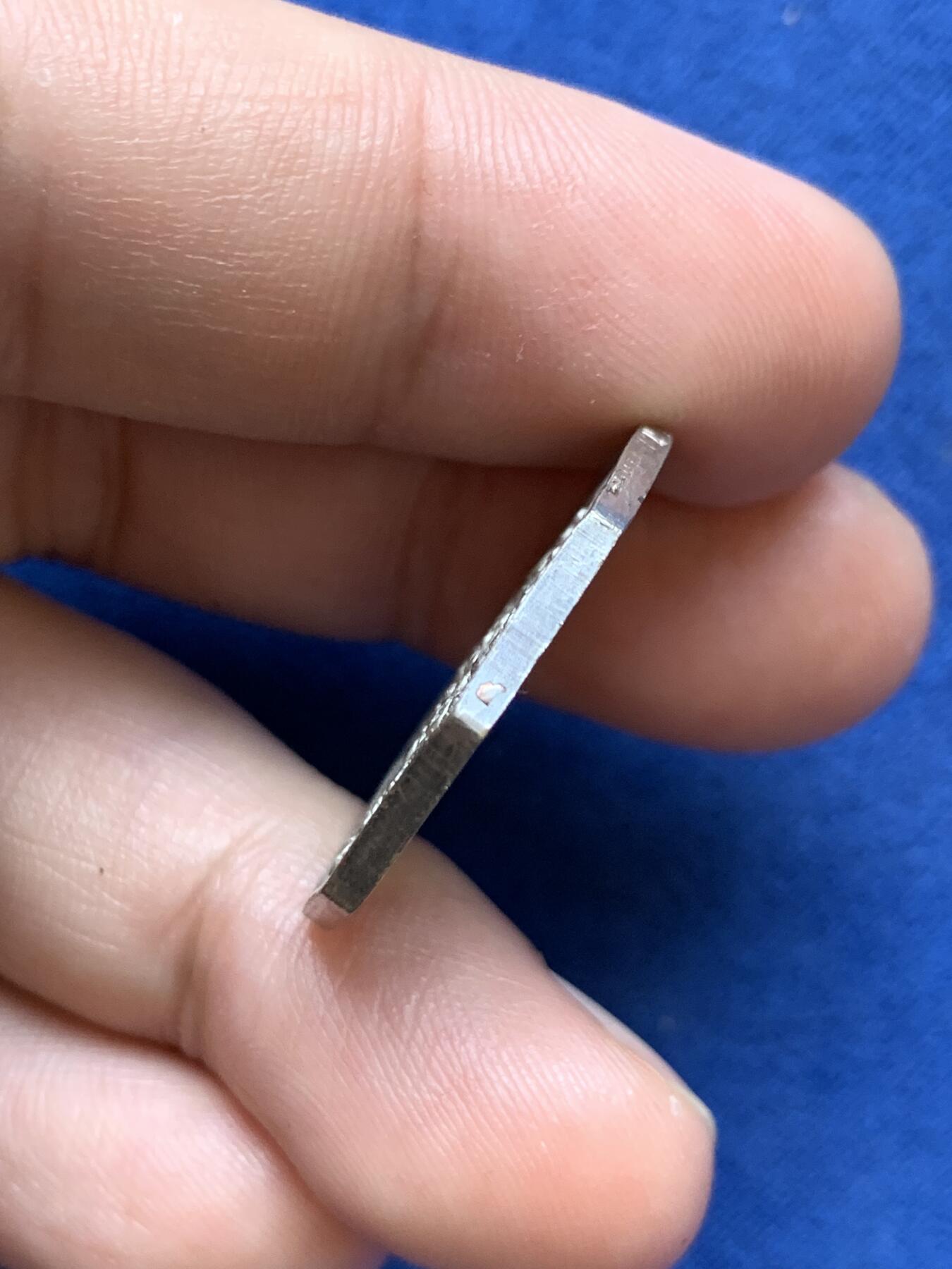 《竞宝斋》第291场- 周日，周一，周二 3场连拍 （全场包邮） 法国奥尔良和卢瓦雷特园艺学会花卉八角银jeton，25.2mm，7.66克，野猪头菱形+ARGENT950/1000边铭