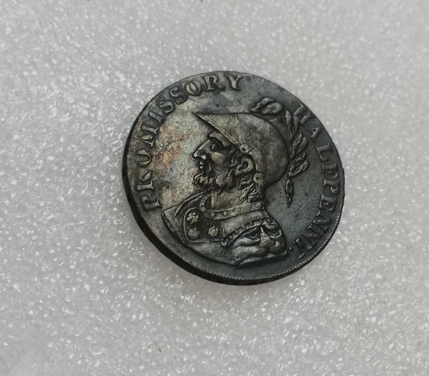 瓶子🏺第151期拍卖会  英国1794年半便士代币