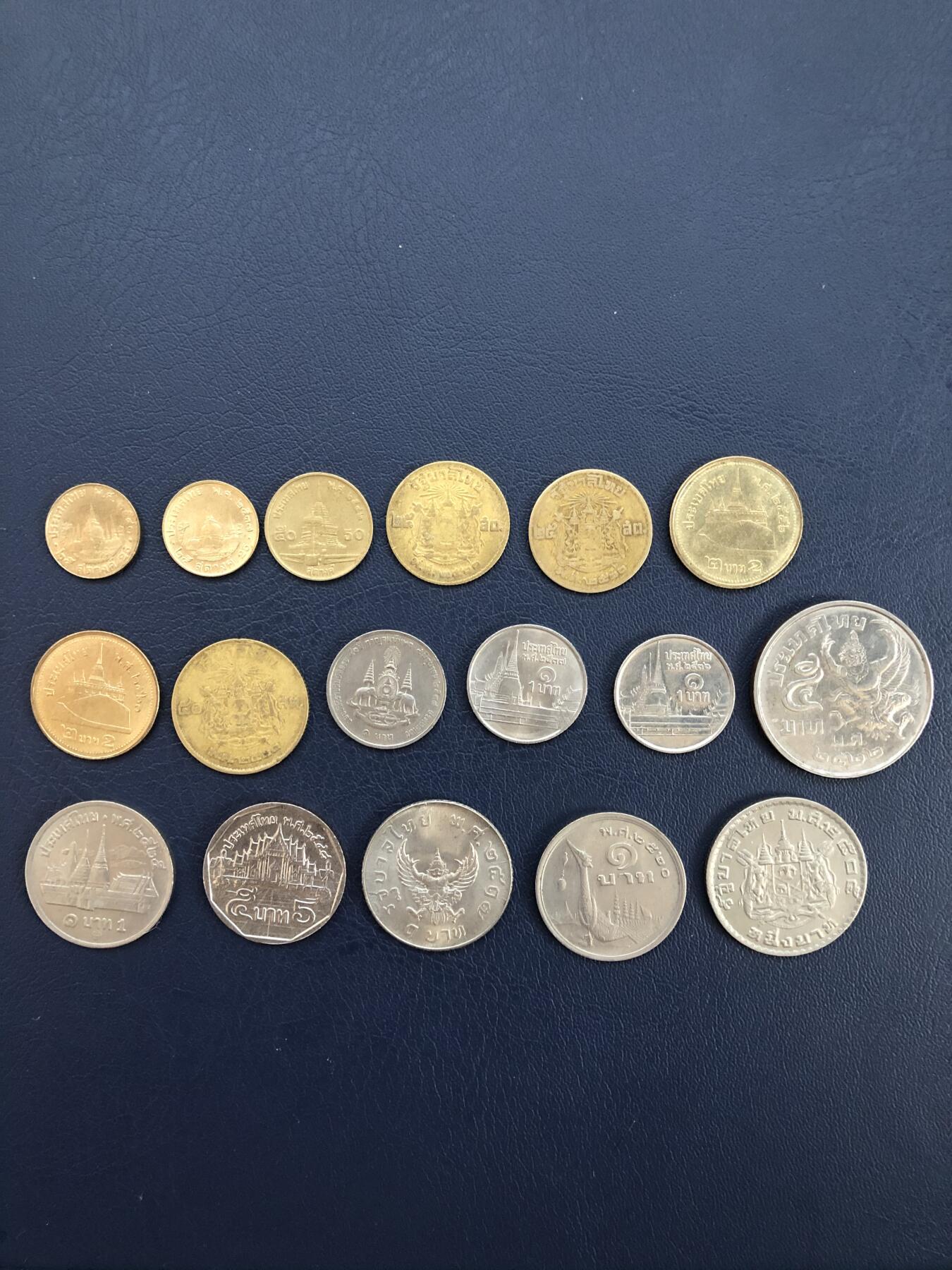 娃娃家-七月、第十五场 泰国散币-17枚