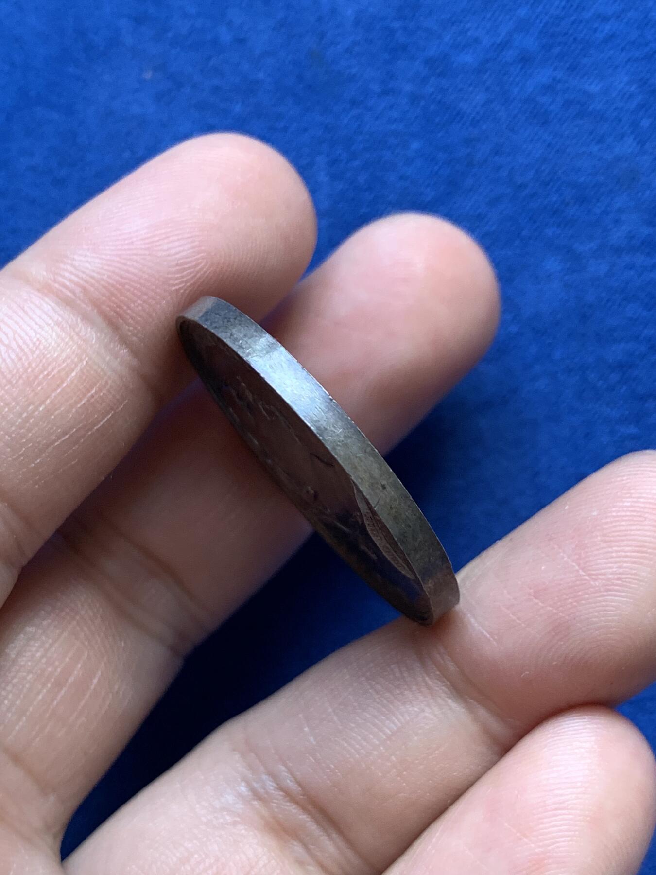 《竞宝斋》第291场- 周日，周一，周二 3场连拍 （全场包邮） 法国拿破仑一世头像鲁昂市政厅银质代币，手拿丰饶角的墨丘利，15.16g，32mm，早期光边原铸