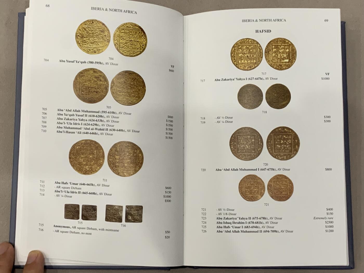 《竞宝斋》第290场- 周日，周一，周二 3场连拍 （全场包邮） 伊斯兰钱币及其价值 第1卷：中世纪时期 SPINK出品权威巨著 精装 283页