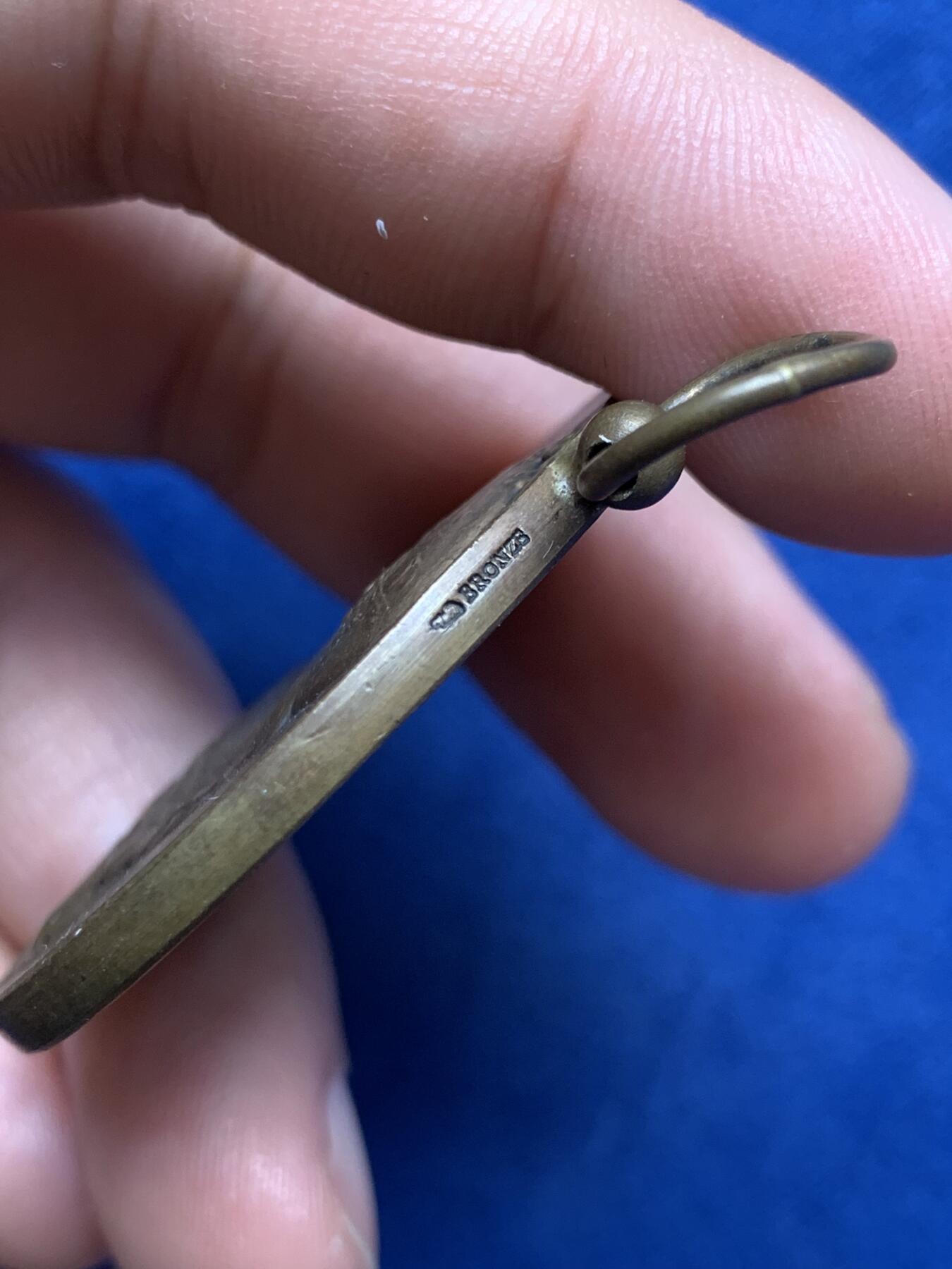 《竞宝斋》第291场- 周日，周一，周二 3场连拍 （全场包邮） 法国卢瓦尔河畔科纳区农业展铜章，36.5g，41.5mm，丰饶角+铜标边铭