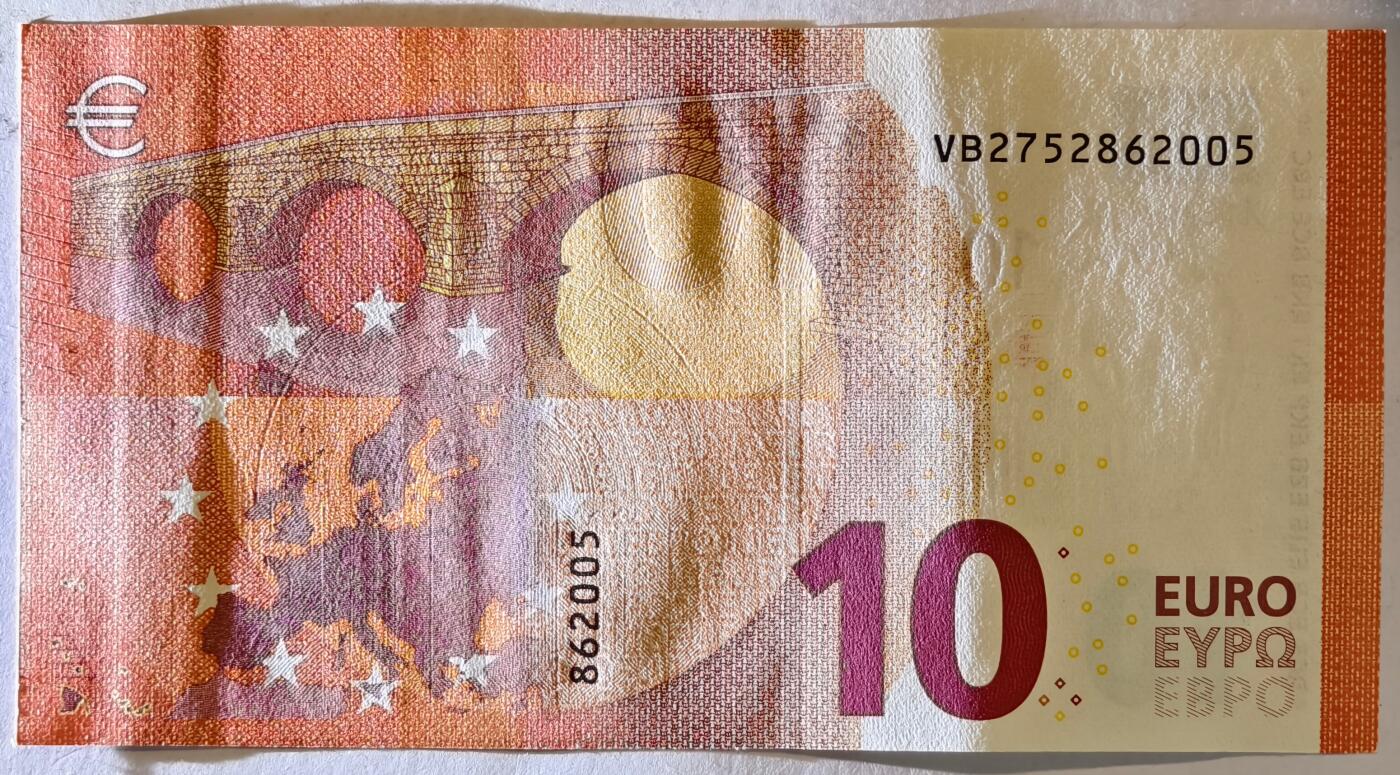 紫瑗钱币——第391期拍卖——纸币场 欧元 西班牙 2014年 圣天使桥 10欧元 UNC