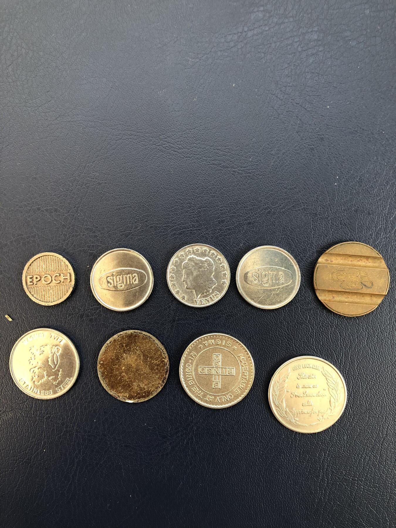 娃娃家-七月、第十五场 美国代币.小章牌-9枚