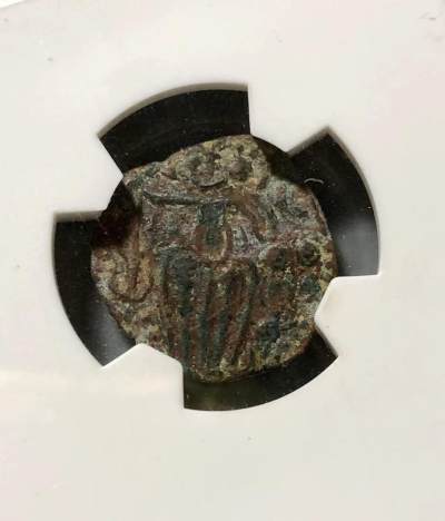 七河·世界钱币小拍（总第17期） - 早期粗犷版朱罗王朝铜币