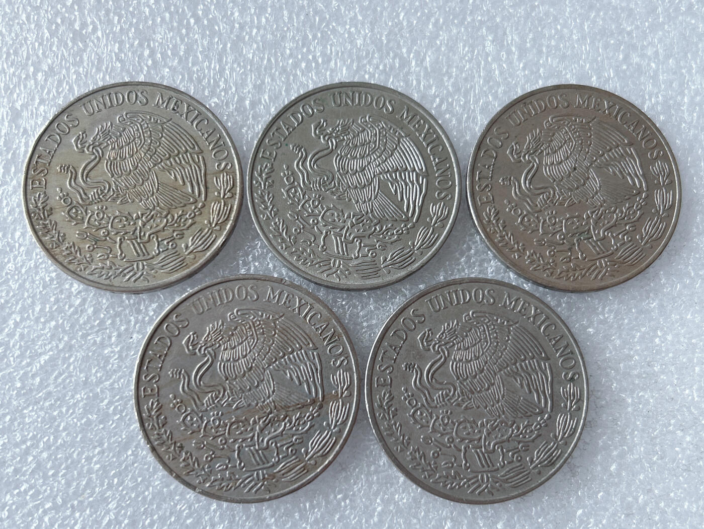 第一海外回流一元起拍收藏 散币专场 第103期 墨西哥5比索铜镍币 第2任总统比森特·格雷罗