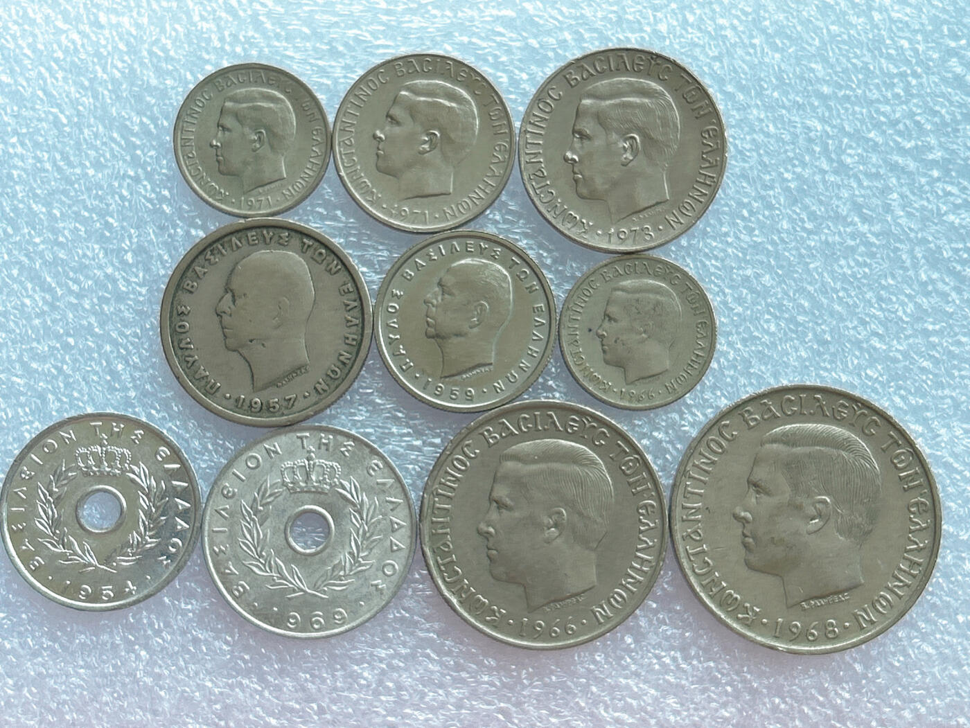 第一海外回流一元起拍收藏 散币专场 第103期 希腊硬币 10枚