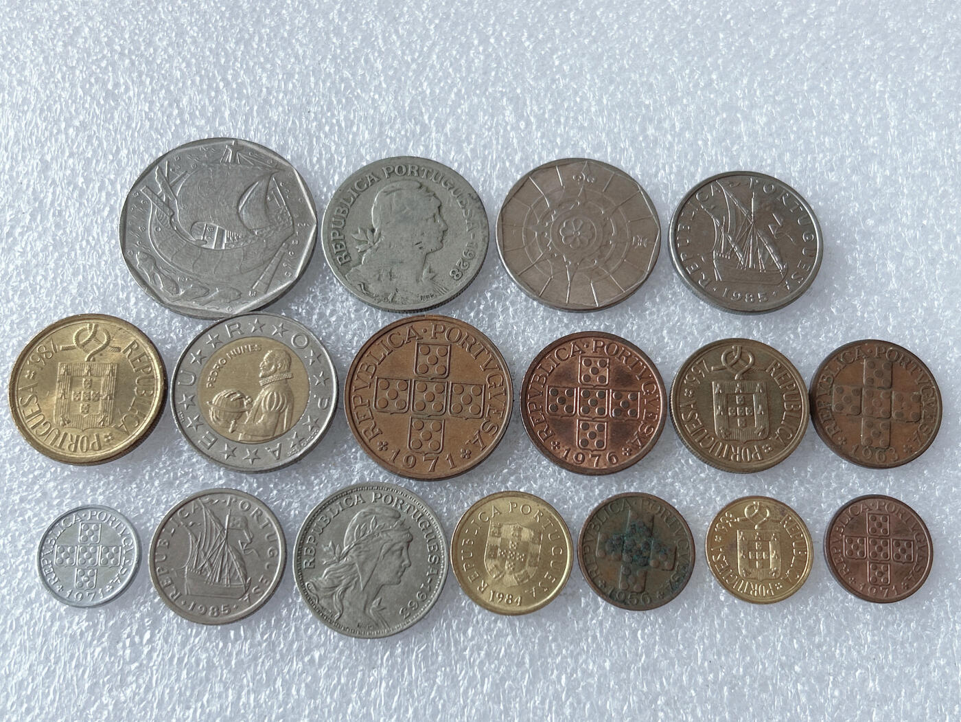 第一海外回流一元起拍收藏 散币专场 第103期 葡萄牙硬币 17枚 无重复