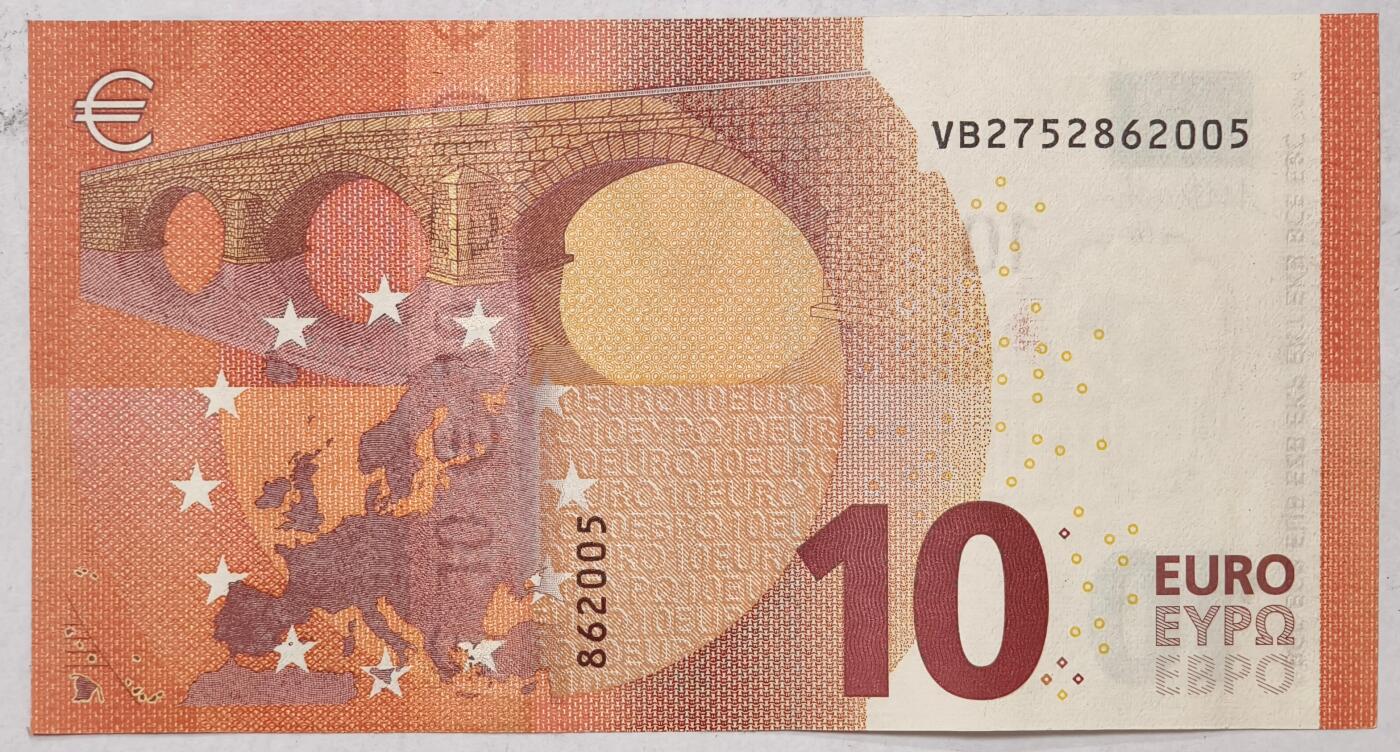 紫瑗钱币——第391期拍卖——纸币场 欧元 西班牙 2014年 圣天使桥 10欧元 UNC