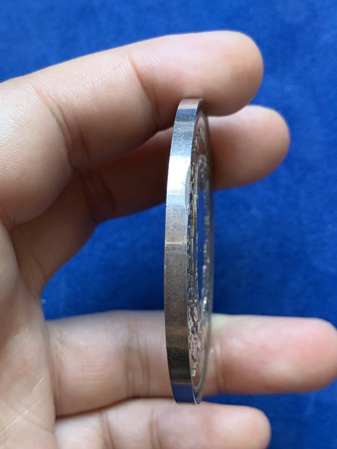 《竞宝斋》第291场- 周日，周一，周二 3场连拍 （全场包邮） 法国农业部大银章，79.24g，55.3mm，丰饶角边铭