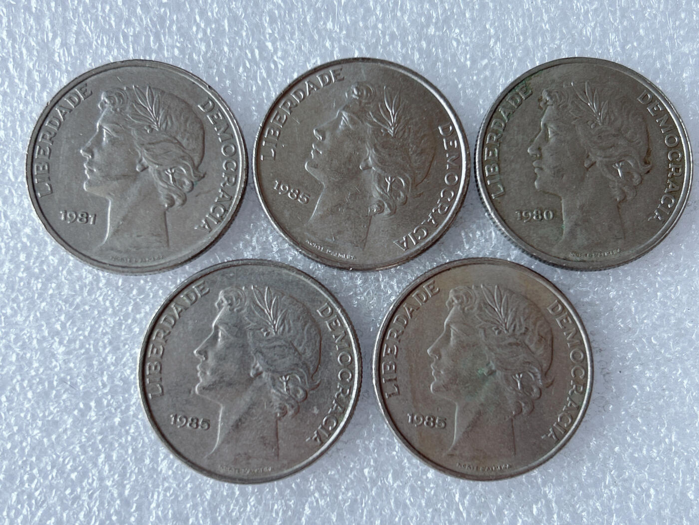 第一海外回流一元起拍收藏 散币专场 第103期 葡萄牙80年代25埃斯库多大版币