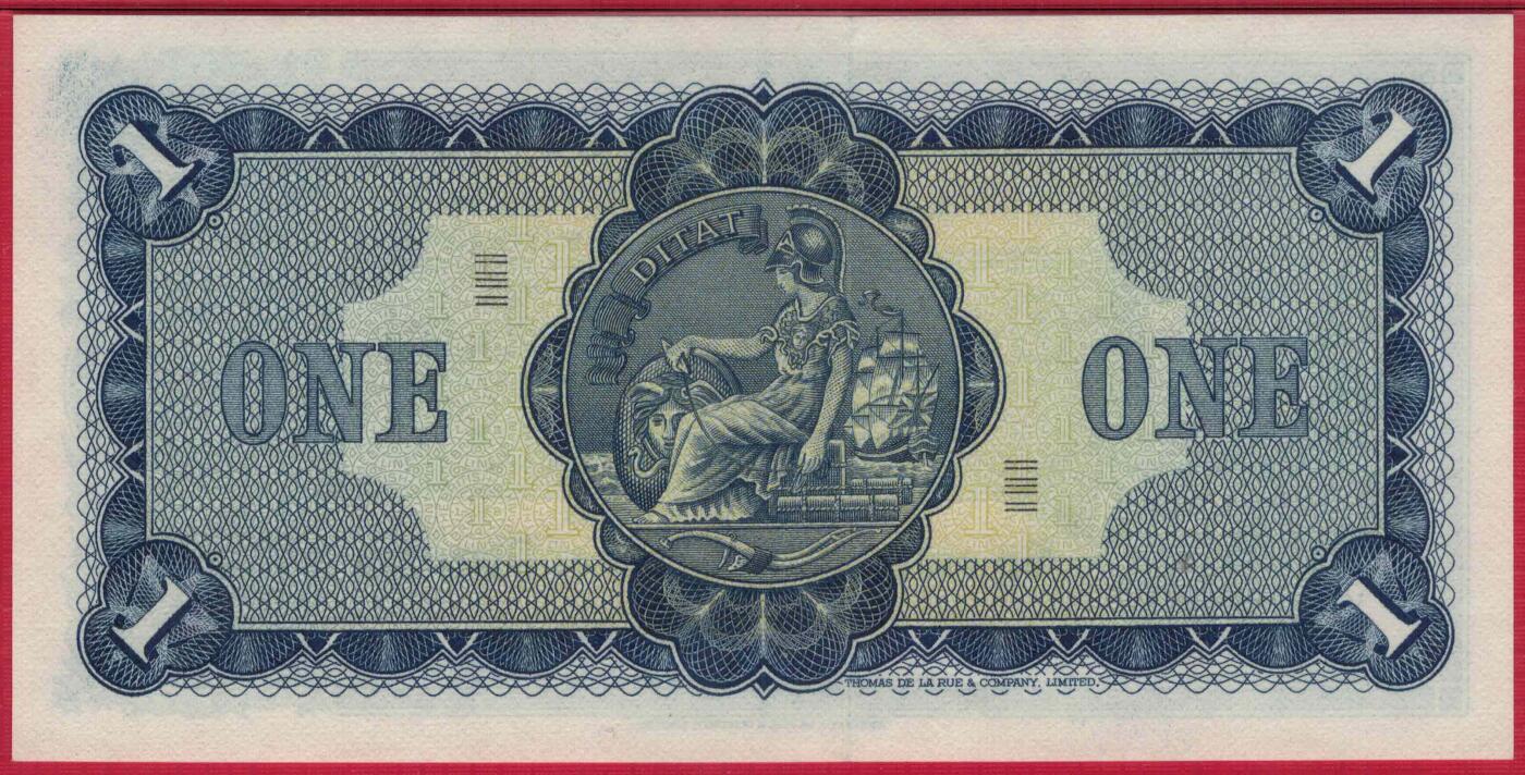 苏格兰1968年至1969年1镑 P-169a 无4 实物图 UNC 稀少品种