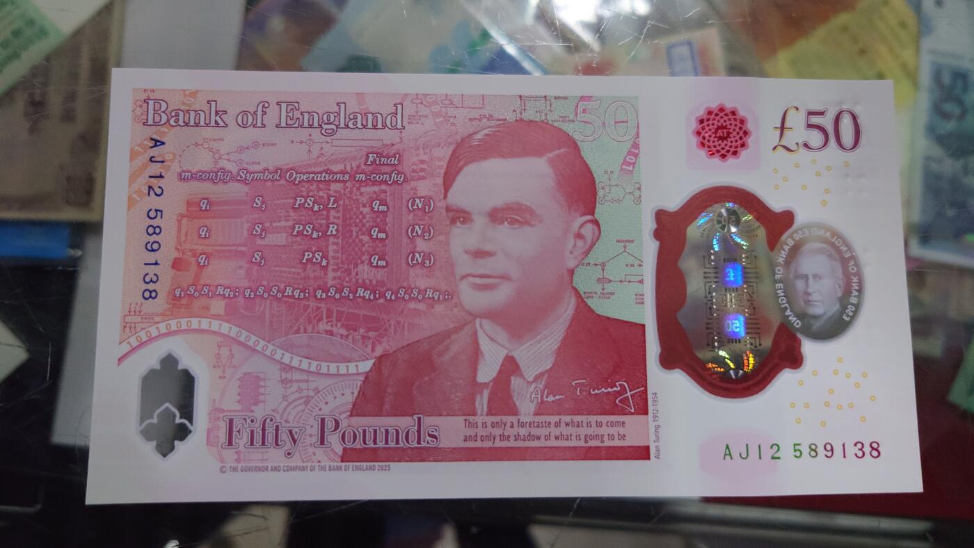 【世界钱币】精选微拍第121期暨2024年第32期  部分新品卖剩 2023年英国G序列50镑查尔斯 全新绝品无47尾号138