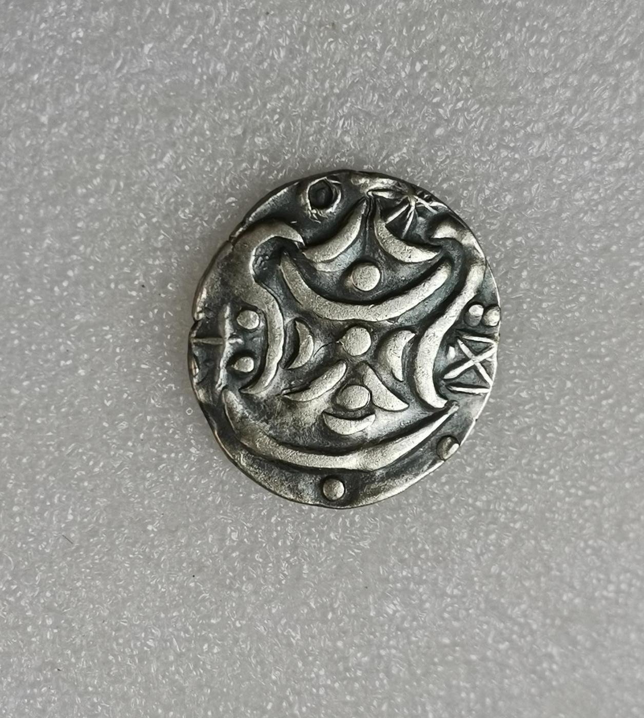 瓶子🏺第151期拍卖会  8-12世纪骠国大型银币  30毫米  9.21克