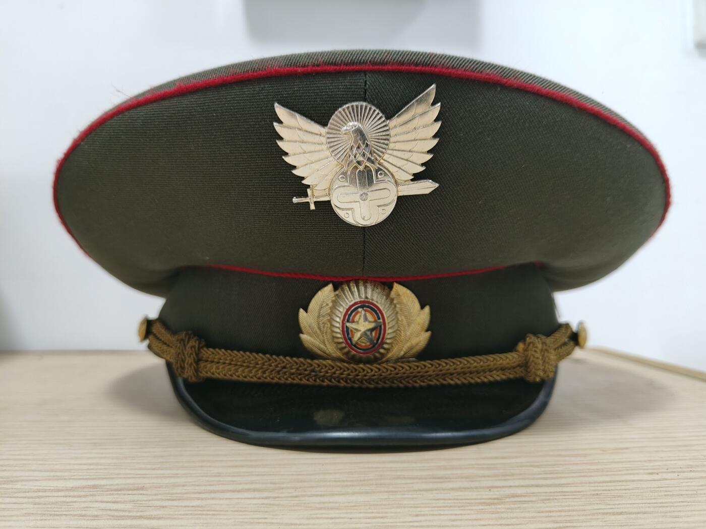 全场0元起拍 第177期 咸鱼国勋章拍卖专场 7月28日（周日）下午6：00开始 稀少 亚美尼亚军官大檐帽 56CM