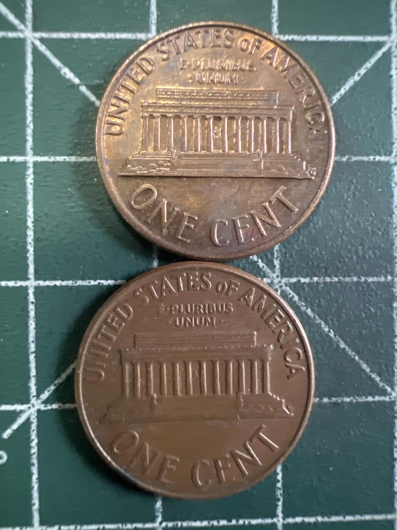 第663期 硬币专场 （无押金，捡漏，全场50包邮，偏远地区除外，接收代拍业务，本店十天发一次货） 美国一美分 2枚