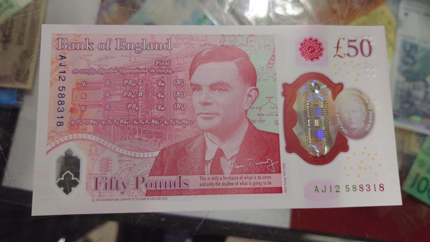 【世界钱币】精选微拍第121期暨2024年第32期  部分新品卖剩 2023年英国G序列50镑查尔斯 全新绝品无47尾号318