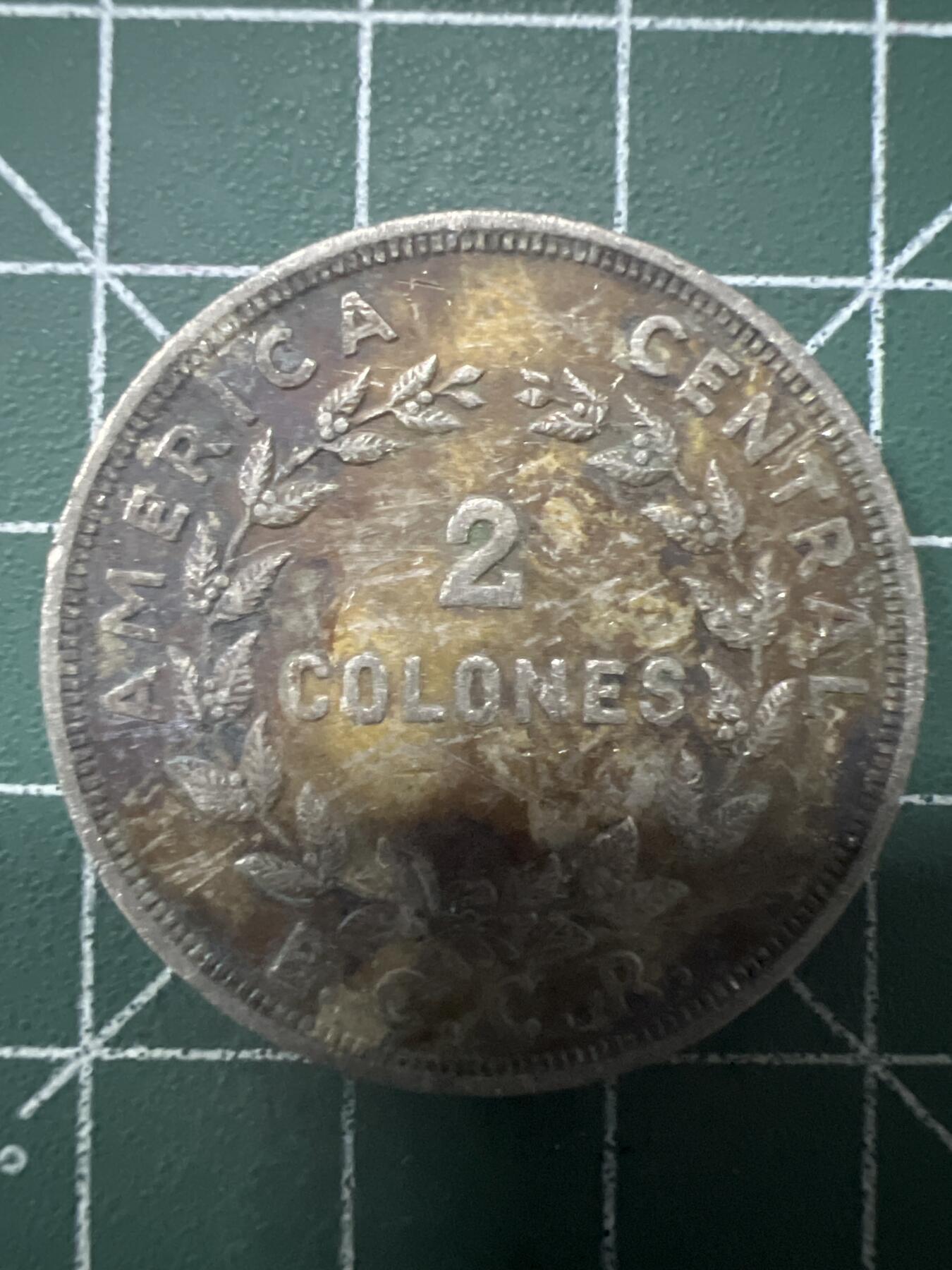 第663期 硬币专场 （无押金，捡漏，全场50包邮，偏远地区除外，接收代拍业务，本店十天发一次货） 哥斯达黎加2克朗 1978年