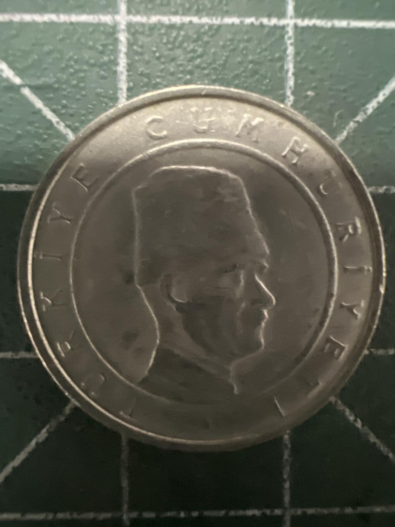 第662期 硬币场 （无押金，捡漏，全场50包邮，偏远地区除外，接收代拍业务，本店十天发一次货） 土耳其100Bin里拉