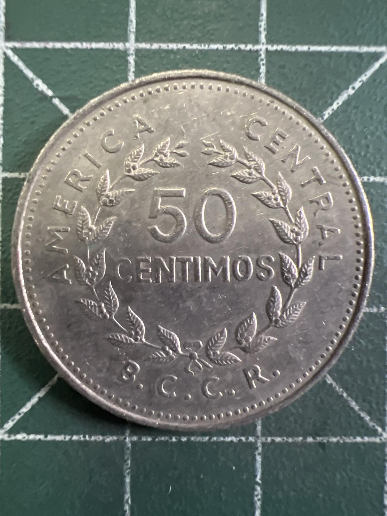 第663期 硬币专场 （无押金，捡漏，全场50包邮，偏远地区除外，接收代拍业务，本店十天发一次货） 哥斯达黎加50分 1978年