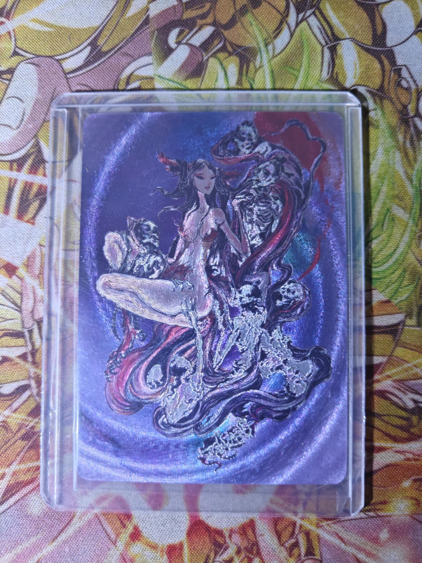 天玑星卡拍第四十四期《好多卡》持续收拍中 启读文化 沈鑫 封神 九尾狐狸精 075/100 粗闪 