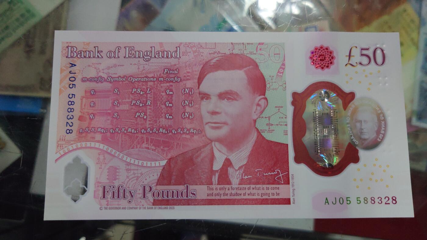 【世界钱币】精选微拍第121期暨2024年第32期  部分新品卖剩 2023年英国G序列50镑查尔斯 全新绝品无47尾号328