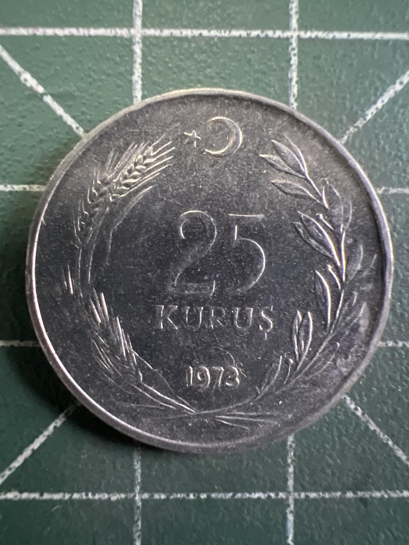 第663期 硬币专场 （无押金，捡漏，全场50包邮，偏远地区除外，接收代拍业务，本店十天发一次货） 土耳其25库鲁