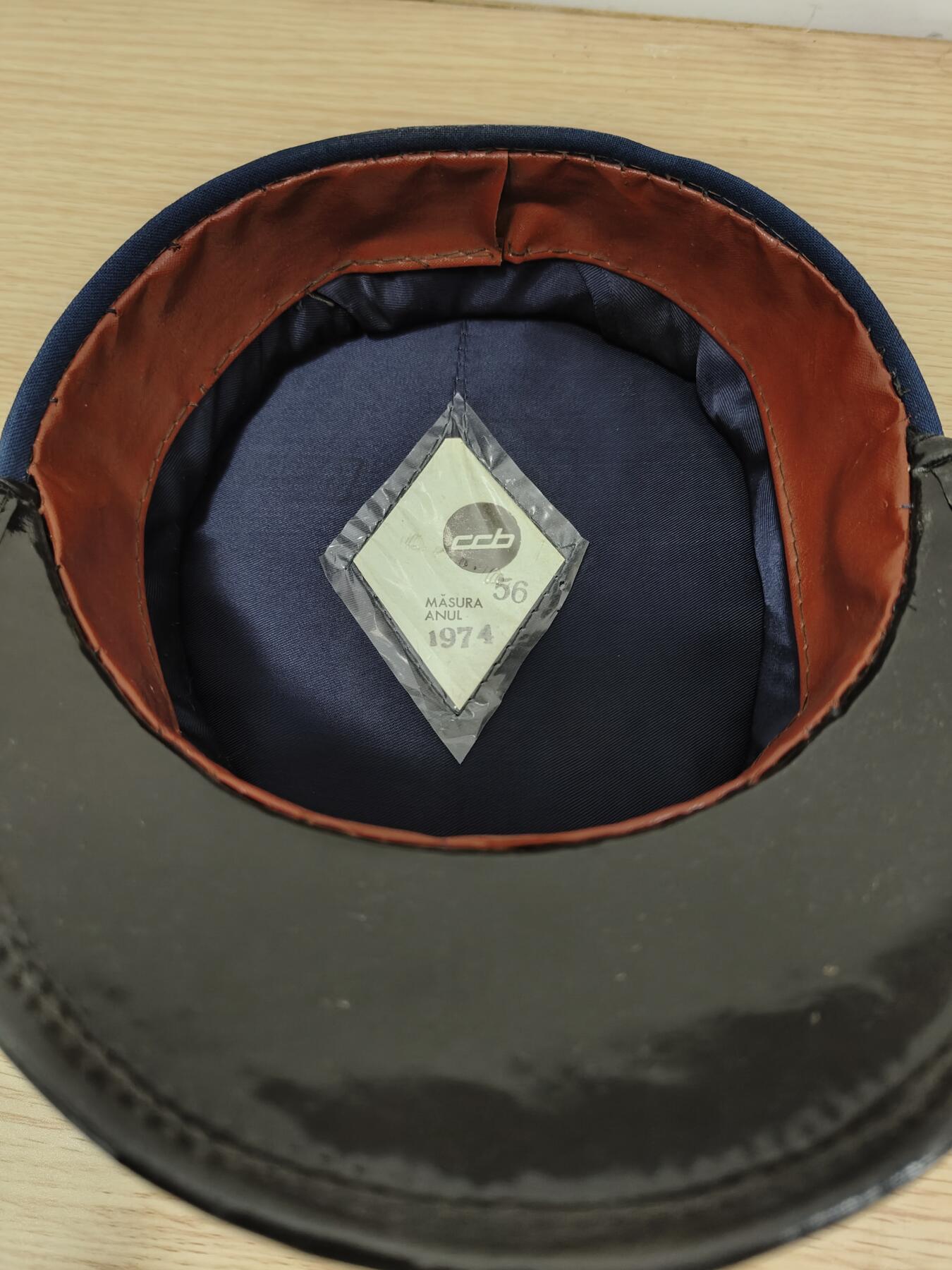 全场0元起拍 第177期 咸鱼国勋章拍卖专场 7月28日（周日）下午6：00开始 罗马尼亚将官礼服大檐帽 56CM