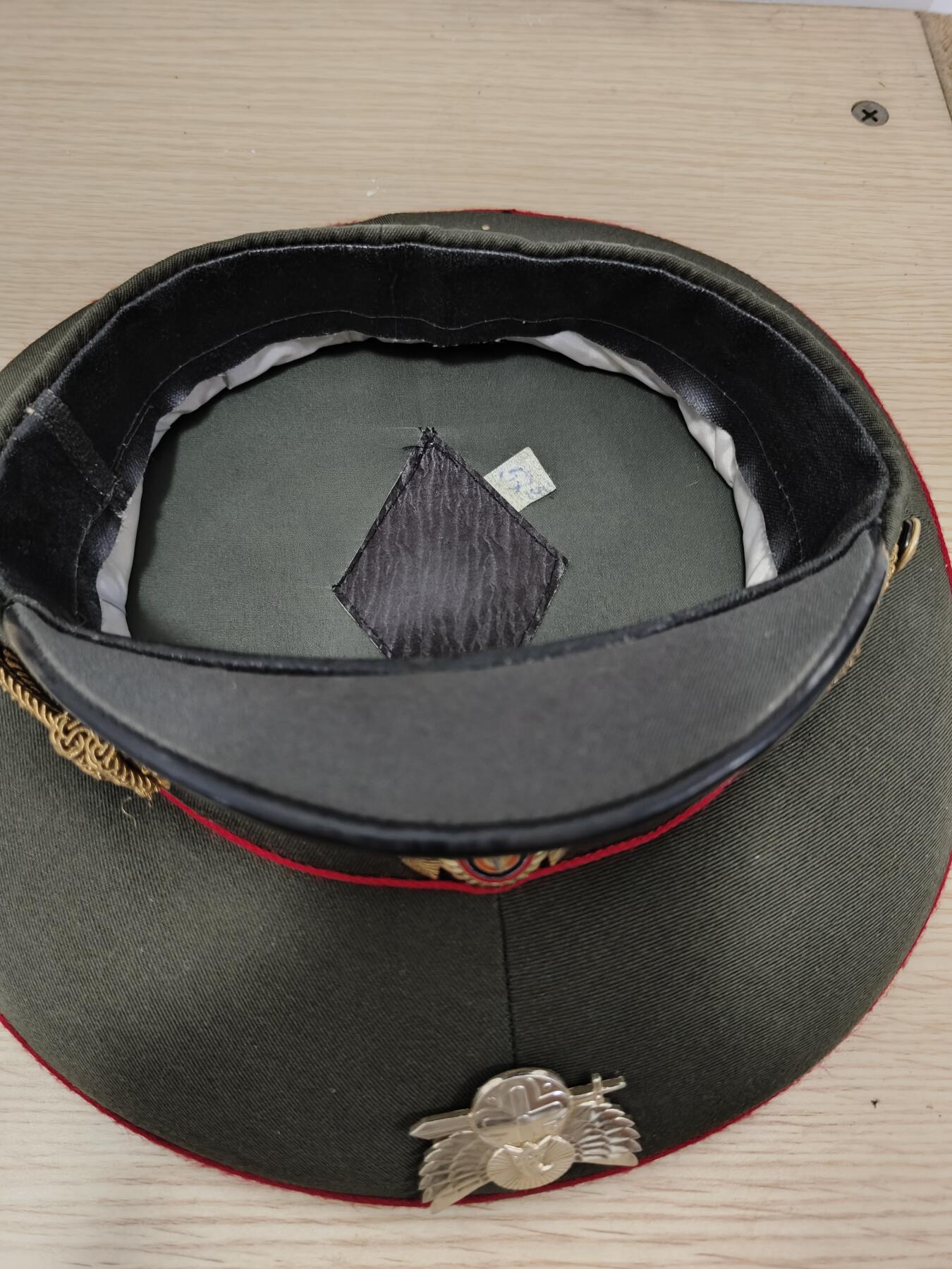 全场0元起拍 第177期 咸鱼国勋章拍卖专场 7月28日（周日）下午6：00开始 稀少 亚美尼亚军官大檐帽 56CM