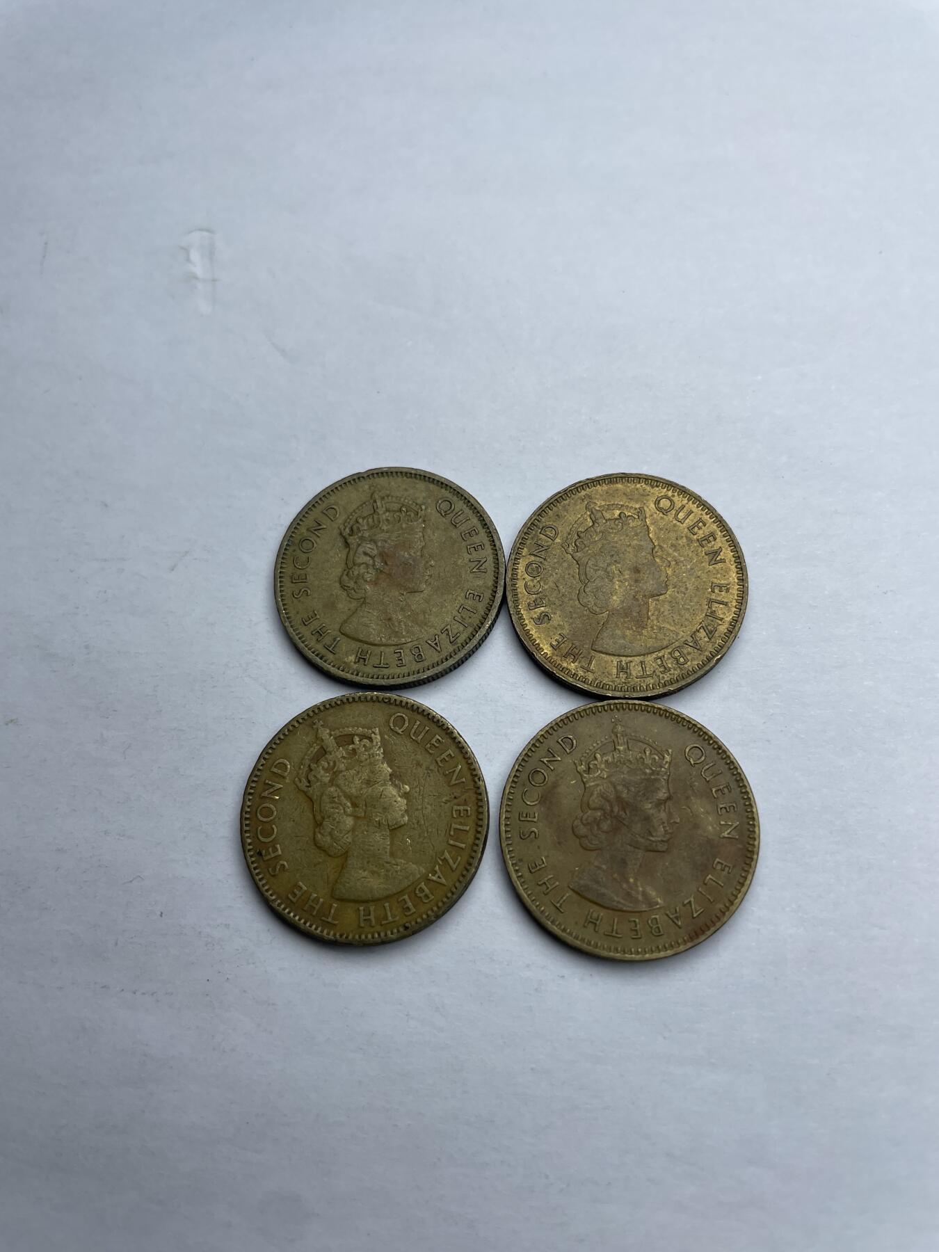 每日一拍，2024年集古藏今外币拍卖第十一期-第8场—（总第108拍），新一期拍卖开始了 香港一毫4枚