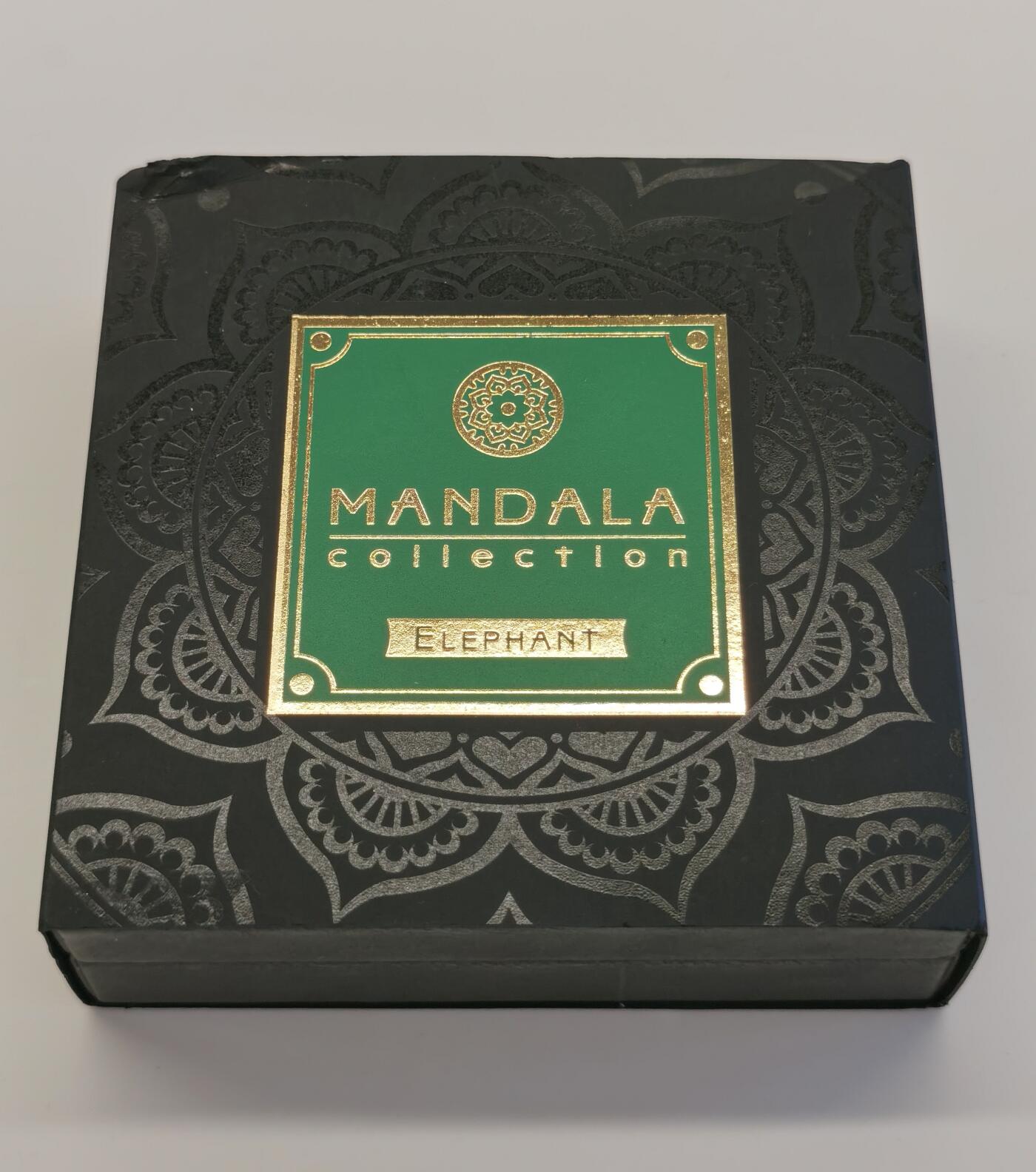 博洋堂“夏光旖旎”7月精品专场暨第085期（全场包邮） NGC MS70 2019年纽埃2盎司曼陀罗系列首枚动物大象镶嵌施华洛世奇水晶高浮雕版仿古银币，盒证齐全