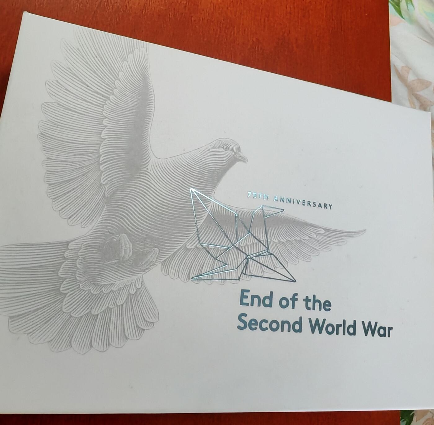 长老汇龙年精选第十二场拍卖（满分进行曲） 2020英澳新三国联合发行二战结束75周年精制银币套装3枚，盒证全