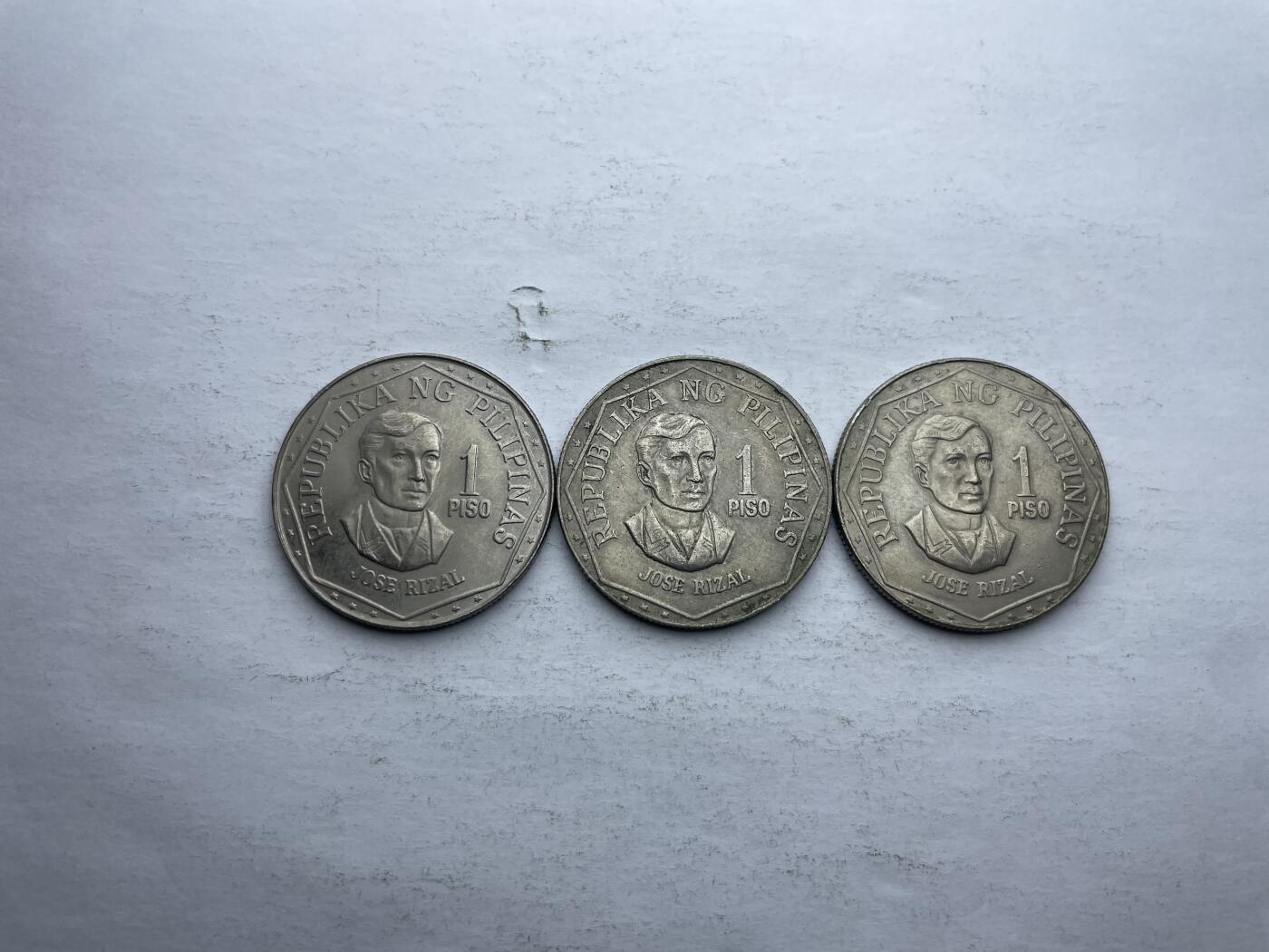 每日一拍，2024年集古藏今外币拍卖第十一期-第9场—（总第109拍），新一期拍卖开始了 菲律宾一比索3枚