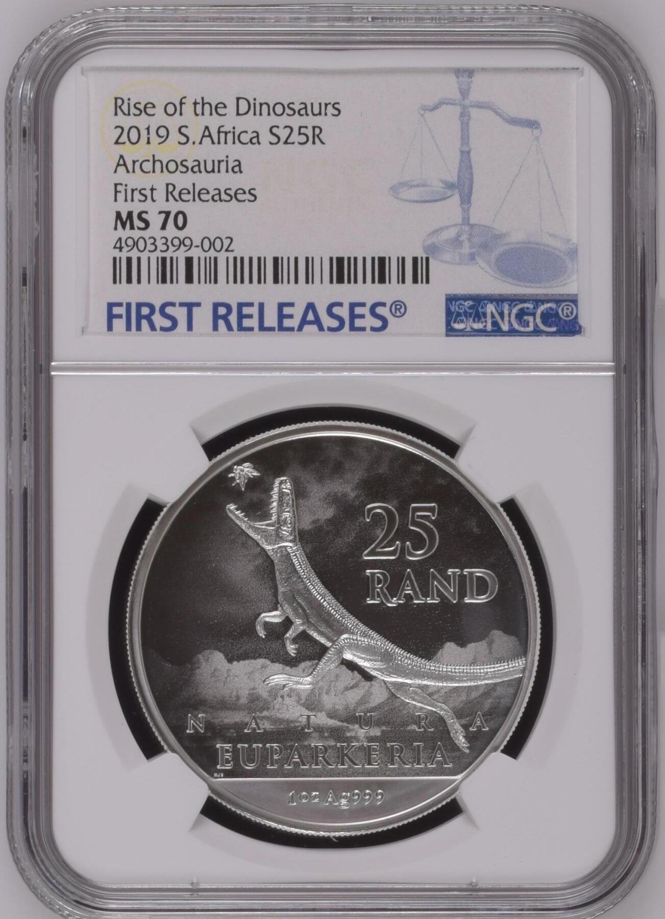 长老汇龙年精选第十二场拍卖（满分进行曲） 2019 S.Africa Archosauria-Euparkeria First Releases Rise of the Dinosaurs