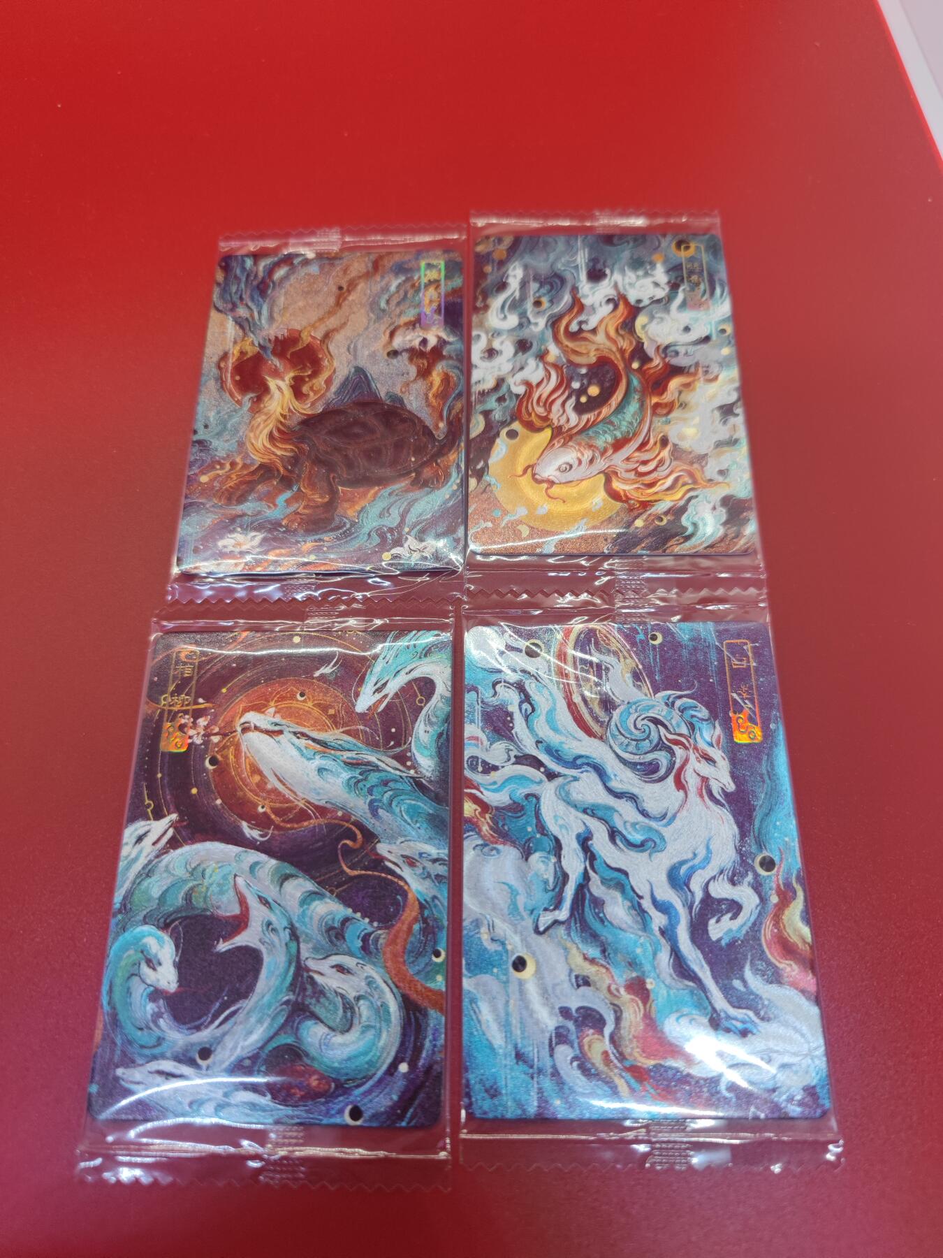 妖精的尾巴卡牌拍卖第二十三期(收拍品) 可可瑞听上古神兽第二弹 原封粗闪卡4张