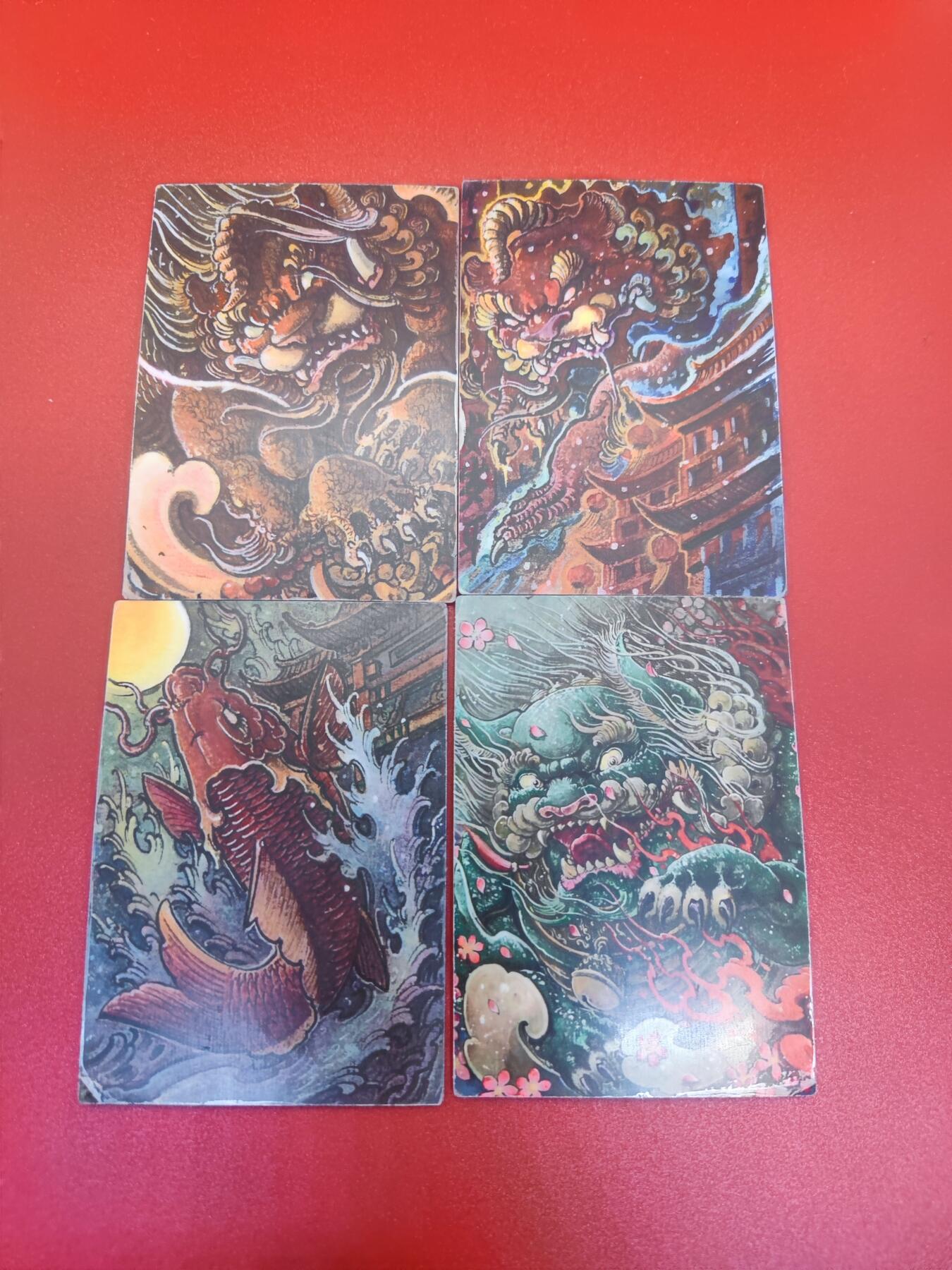 妖精的尾巴卡牌拍卖第二十三期(收拍品) 星宿文创-遇见锦鲤-镜面特卡4张